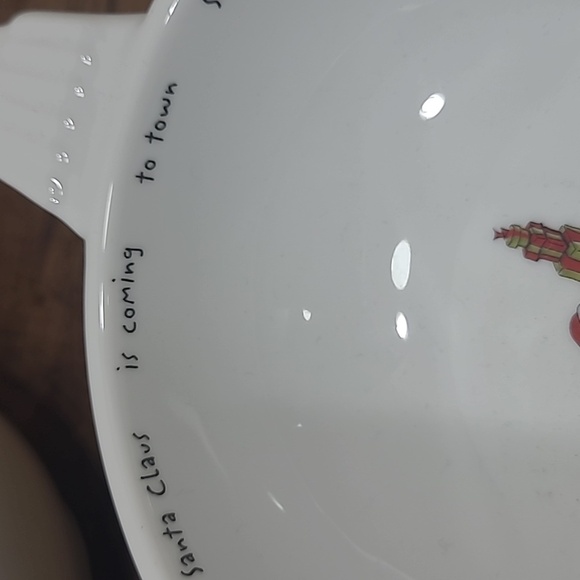 EUC Pottery Barn Holiday Cheer Ornament Bowls Set of 4 Berry Bowls Candy Bowls - Picture 7 of 12